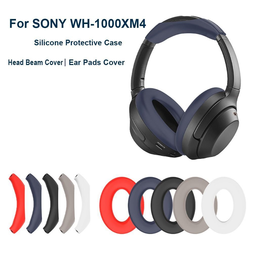 Sony Headphone Wh-1000Xm4 - إكسسوارات سماعات الرأس: أغطية وسائد الأذن،