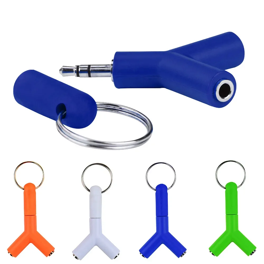 Earphone Splitter Jack - مقسم صوت Y-Jack ذكر إلى 2