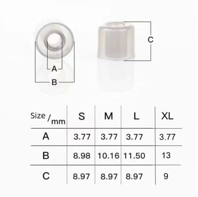 أطراف أذن من السيليكون من DUNU - مراجعة Earphone Foam Tip وسعره
