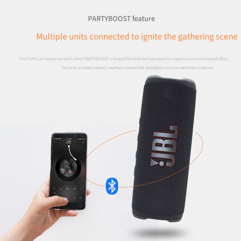 مكبر صوت محمول JBL FLIP6 مع تط - مراجعة Jbl Speaker Flip 6 وسعره
